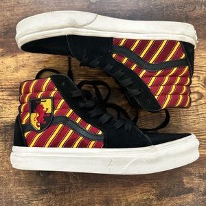 Kids Harry Potter Vans, Gryffindor, size 3, hard to find